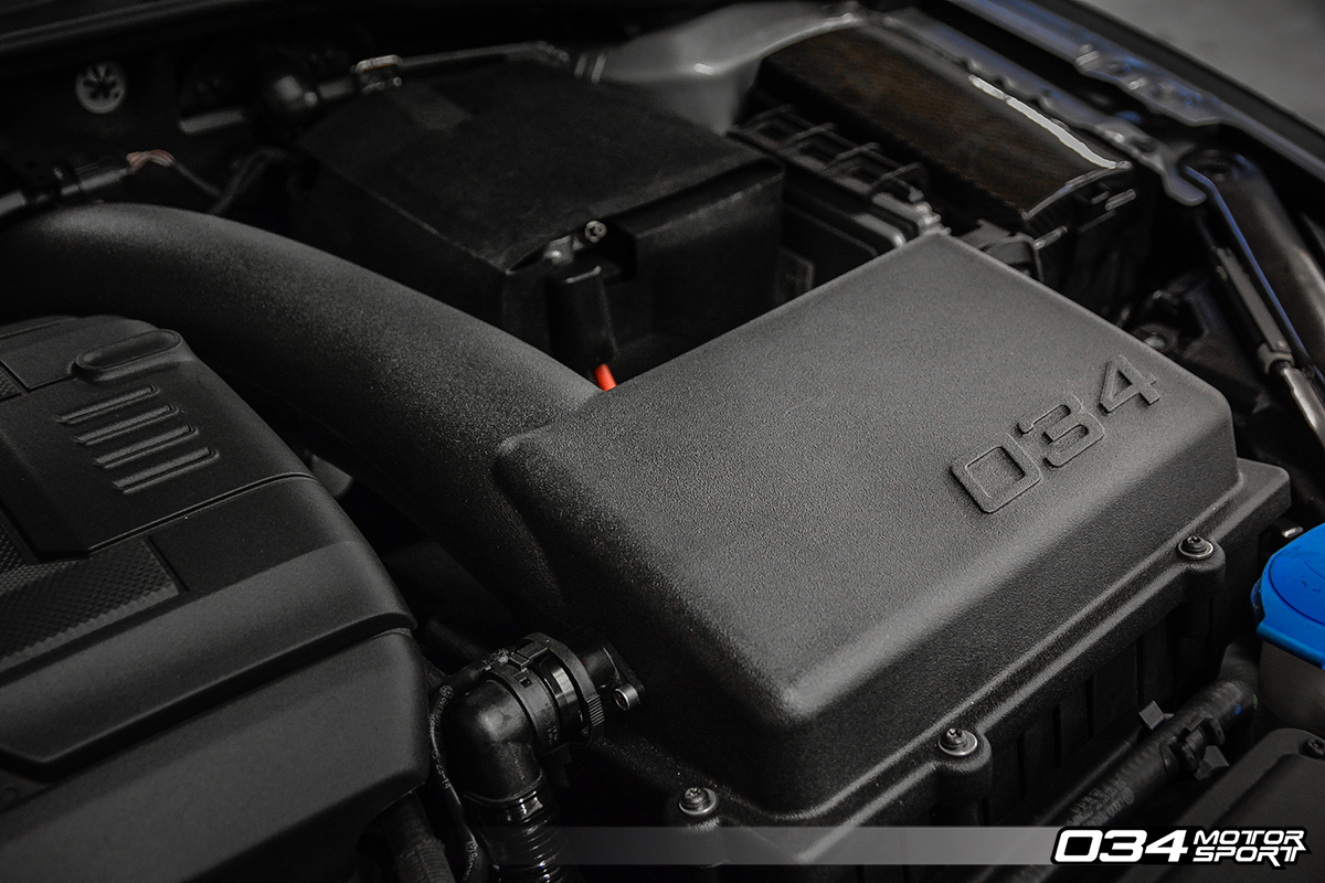 8V Audi S3 (MQB) Cold Air Intake Installed