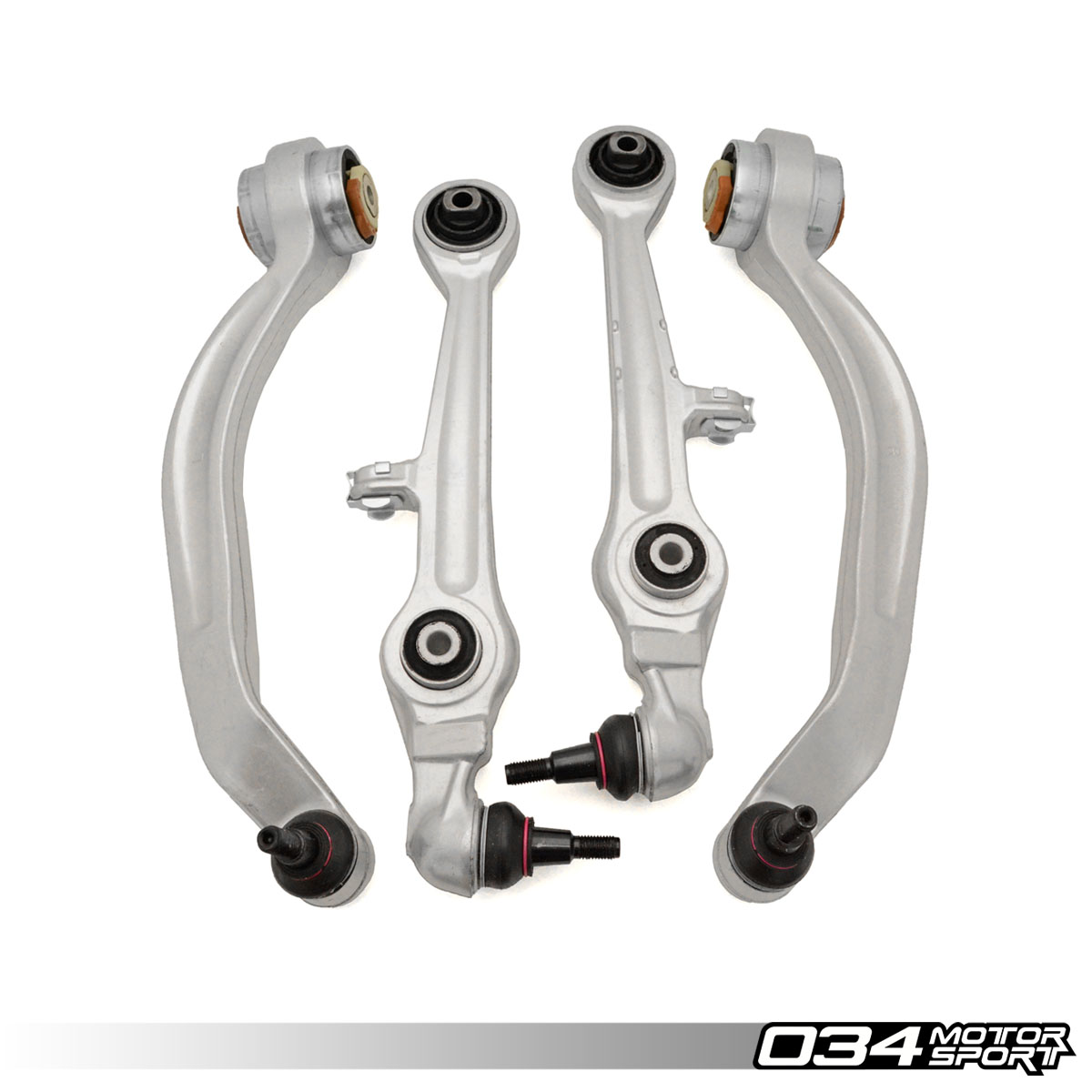 For Audi A6 Quattro Set of Front Left & Right Lower Rearward Control Arms 