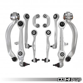 4 New Pc Front Upper Control Arms Kit of Fits Audi A4 A6 S4 Volkswagen Passat