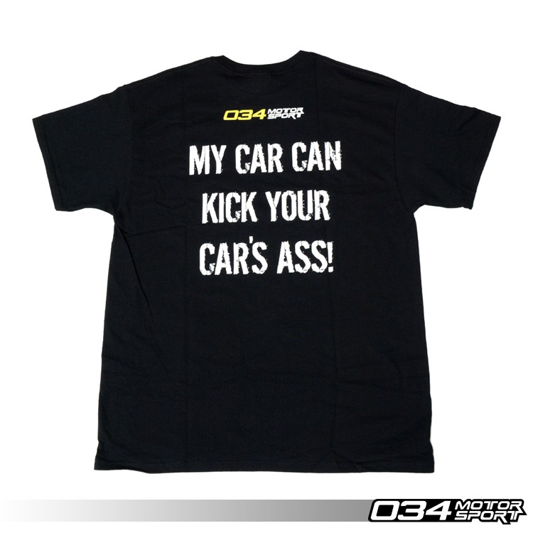 034Motorsport Kick-Ass T-Shirt Back | 034-A01-1001
