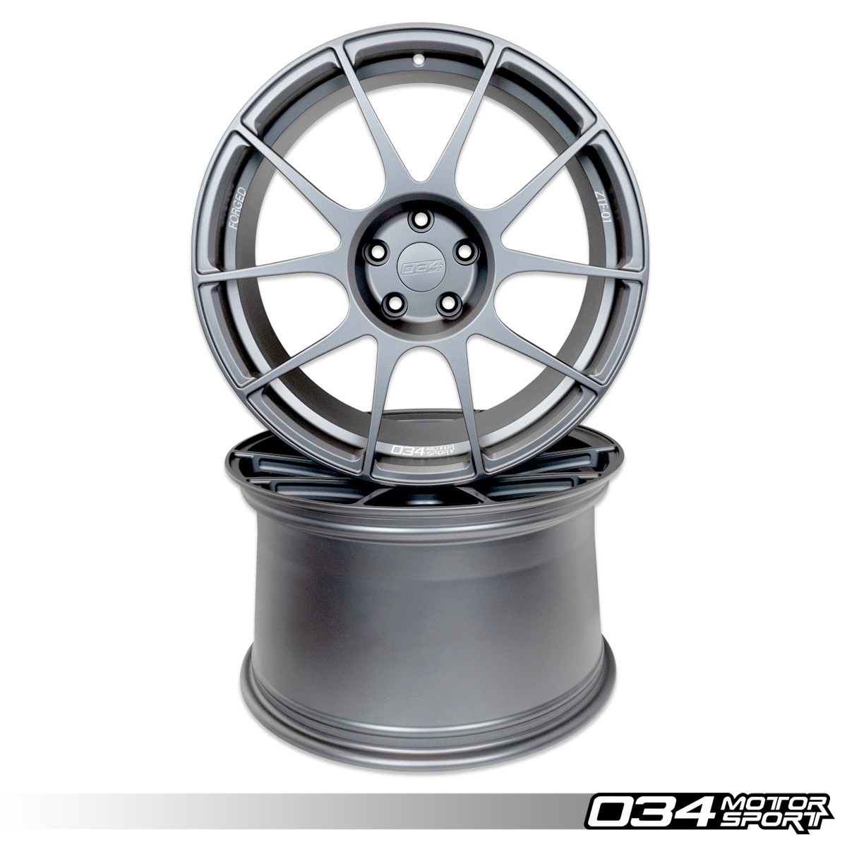 ZTF-01 Forged Wheel Set, Gen 1 & Gen 1.5 Audi R8 4.2 V8 & 5.2 V10 034-604-0012