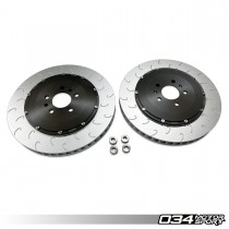 2-Piece Floating Front Brake Rotor Upgrade Kit For Audi R8 Gen 1 & Gen 1.5 034-301-1004