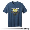  034Motorsport 15th Anniversary Commemorative T-Shirt, Deep Royal Fleck 034-A01-1021